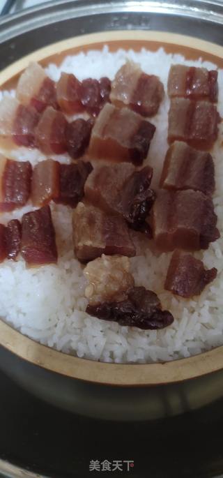 腊肉蒸饭的做法步骤：8