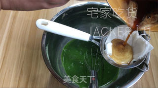 抹茶费南雪蛋糕，浓郁茶香，口感轻盈、充满层次感。的做法步骤：7
