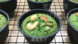 抹茶费南雪蛋糕，浓郁茶香，口感轻盈、充满层次感。的做法步骤：12