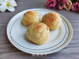 鲜肉榨菜螺旋酥的做法步骤：17