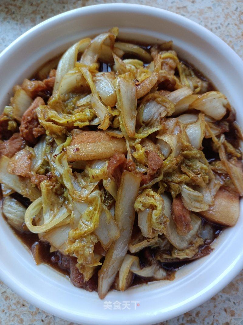 肉炒娃娃菜