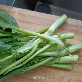 鲍鱼海参拌菜芯的做法步骤：1