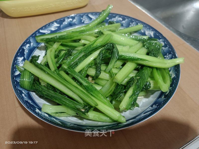清炒芥菜的做法