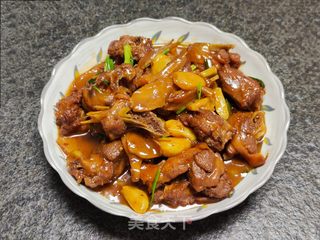 仔姜焖鸭的做法步骤：10