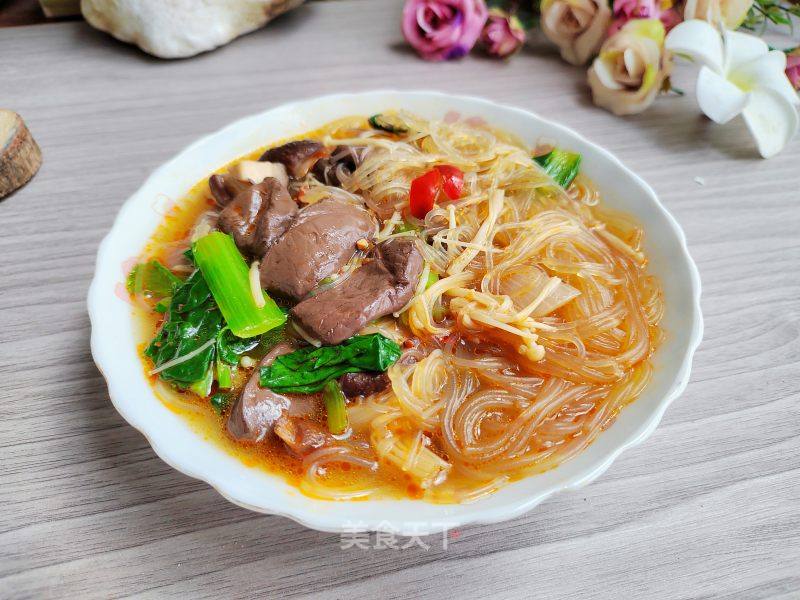 鸭血粉丝汤