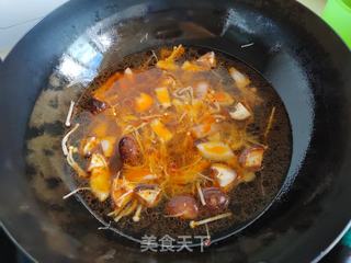 鸭血粉丝汤的做法步骤：7
