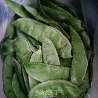 蒸海参韭菜扁豆盒的做法步骤：1
