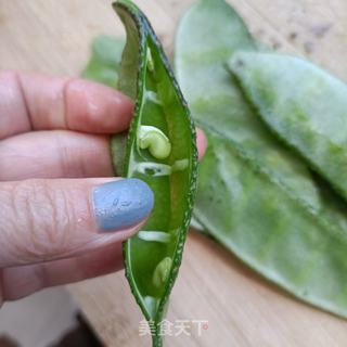 蒸海参韭菜扁豆盒的做法步骤：4