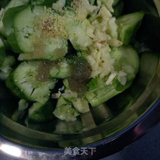 卤肉拍黄瓜的做法步骤：6