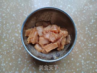 鸡蛋肉片汤米粉的做法步骤：3