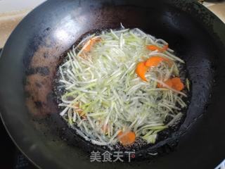 鸡蛋肉片汤米粉的做法步骤：5