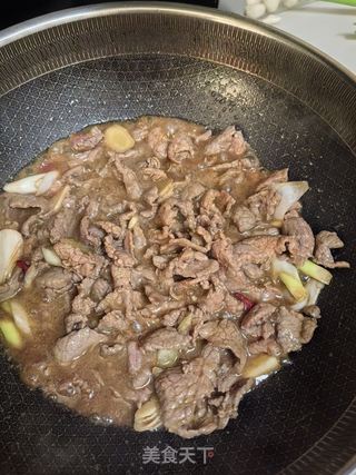 豆干牛肉煲的做法步骤：6
