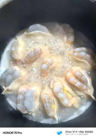 猪肉玉米鲜虾煎饺的做法步骤：12