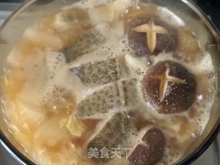 鳕鱼萝卜白菜暖锅的做法步骤：11