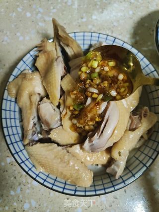 葱油鸡的做法步骤：10