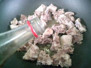 茭白烧肉骨的做法步骤：4