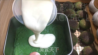 抹茶双色奶油泡芙，丝滑奶油与香醇抹茶，让人回味无穷。的做法步骤：26