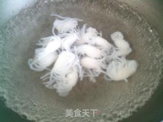 瘦肉咸菜炒魔芋结的做法步骤：4