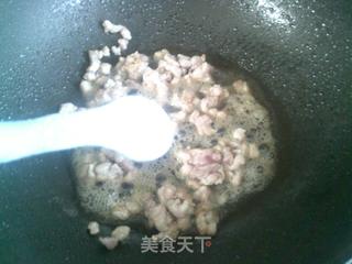 瘦肉咸菜炒魔芋结的做法步骤：6