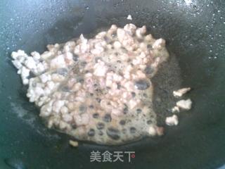 瘦肉咸菜炒魔芋结的做法步骤：7