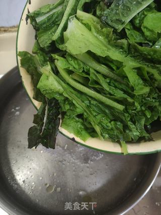 麻酱拌香麦菜的做法步骤：3