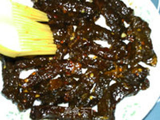 烤牦牛肉干的做法步骤：9